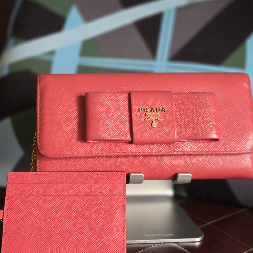 Prada Pink Women's Wallet